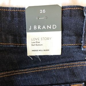 J Brand Love Story jeans 26. New with Tags